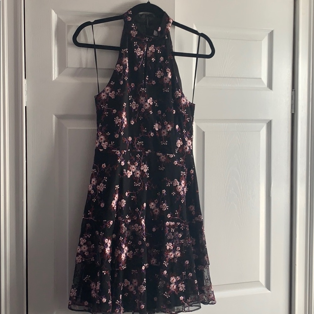 Parker black dress NWT size 4
